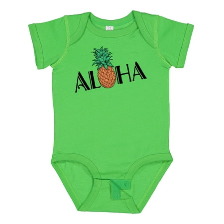 

Inktastic Aloha- with Pineapple Gift Baby Boy or Baby Girl Bodysuit