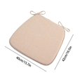 thumbnail image 3 of Ctnporpo Seat Cushion Chair Cushion Chair Pad with Attachment Straps Event Decoration Ergonomic Cushion Lumbar Support Cushion, 3 of 3