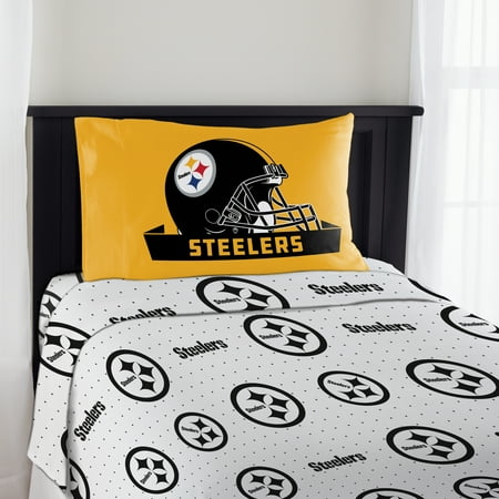Nfl Pittsburgh Steelers Monument Twin Sheet Set 1 Each