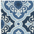 thumbnail image 3 of SAFAVIEH Four Seasons Cuthbert Geometric Area Rug, Navy/Blue, 3'6" x 5'6", 3 of 5