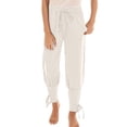thumbnail image 3 of Kureaily Medieval Ankle Banded Pants Boys Kids Renaissant Halloween Classical Gothic Soild Trousers/ 14-15 Years/ Big Kid (White), 3 of 4