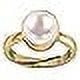 thumbnail image 2 of 100% Certified Pearl 5.25 Ratti Natural Pearl Gemstone Original Certified Moti Adjustable Panchhdhaatu Gold Plated Ring For Men And Women-B0DKK2, 2 of 6