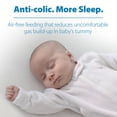 thumbnail image 5 of 5oz Anti-Colic Options+ Wide-Neck Glass Baby Bottle with Level 1 Slow Flow Nipple - 0m+, 5 of 9