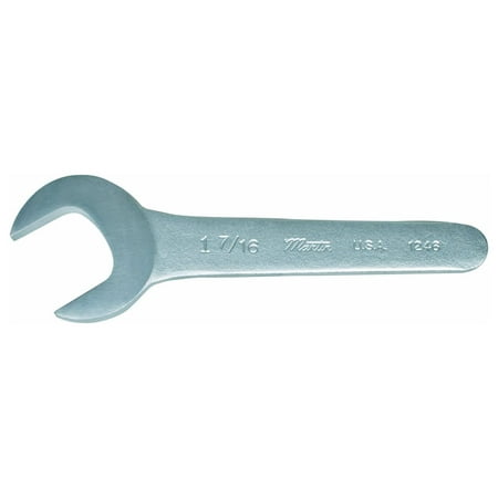 

30° Angle Service Wrenches SAE #1246 1 7⁄16 opening 7 11/16 long 2 1⁄2 head diameter 9⁄32 head thickness Chrome finish