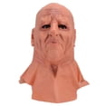 thumbnail image 1 of Máscara de anciano aterrador para Halloween, cubierta de cabeza humana calva de látex, accesorios de Cosplay para fiesta, 1 of 5