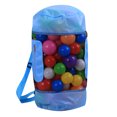 thumbnail image 1 of Coofit Mesh Beach Bag Folding Portable Drawstring Toy Mesh Bag Beach Toy Bag, 1 of 10