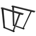 thumbnail image 2 of 2 soportes de mesa para maletero de coche, de repuesto duraderos, para TRANSPORTER T5 T6 Multivan, color negro, 2 of 14