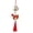 Red, variant on Selrti Chinese New Year Horse Pendant 2026 Feng Shui Zodiac Animal Charm Hanging Tassel Ornament with Bell for Fortune Wealth Success Home Shop Door Window Car Decor