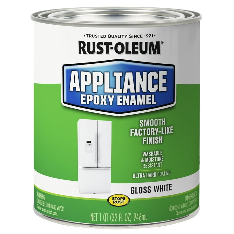 Rust-Oleum Specialty Gloss Stainless Steel Oil-Based Appliance Epoxy 12 oz  (1 Pack)