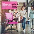 thumbnail image 3 of BestOffice Ergonomic Office Chair, Lumbar Support, Adjustable Height with Armrests for Adults(Pink), 3 of 7