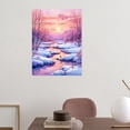 thumbnail image 4 of Snowscape Cabin Diamond-art Painting, 4 of 8