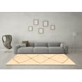 thumbnail image 3 of Ahgly Company Indoor Rectangle Solid Orange Modern Area Rugs, 5' x 8', 3 of 4