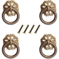 thumbnail image 1 of Hongchun 4 Pcs Poignée de Porte Creuse Boutons de Placard avec 4 Vis Poignée de Tiroir pour Armoires, Tiroirs, Commode, Portes, Armoire, 1 of 5