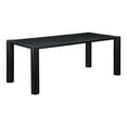 thumbnail image 2 of Moe's Home Collection Post Dining Table Oak Black, 2 of 6