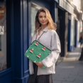 thumbnail image 6 of FORMRS 13-13.3 inch Laptop Sleeve Case Soft Carrying Quilted Computer Bag Cover, Christmas Trees, 6 of 7