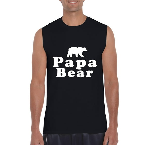 IWPF - Men's Graphic T-Shirt Sleeveless - Papa Bear