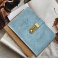 thumbnail image 5 of Sktrjpolfis Vintage Password Journal, A5 PU Leather Notebook with 3-Digit Combination Lock,200 Lined Pages, Personal Diary for Journaling & Business Planning, 5 of 5