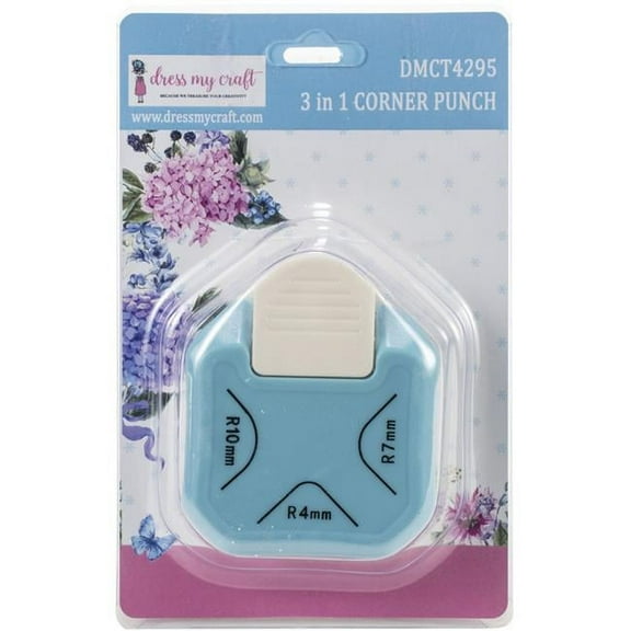Dress My Craft DMCT4295 3 in 1 Corner Paper Punch