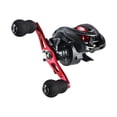 thumbnail image 2 of Carrete de pesca Baitcasting clásico 6.3: 1 Baitcaster 8kg Max /R Pesca manual de metal roja Cola carrete de baitcasting, 2 of 8