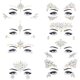 thumbnail image 1 of wonima02 Noctilucent Face Gems Luminous makeup Temporary Tattoo Stickers Acrylic Crystal Glitter Stickers Face Jewels Rainbow Tears Rhinestone for Party, Rave Festival, Dress-up of (8 Pcs A Set), 1 of 1