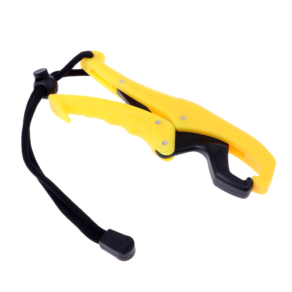 Floating Fishing Grip Pliers Gripper Lightweight ABS Fish Yellow
