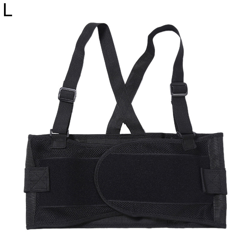 Adjustable Waist Support Belt Breathable Men Medical Lumbar Fitness