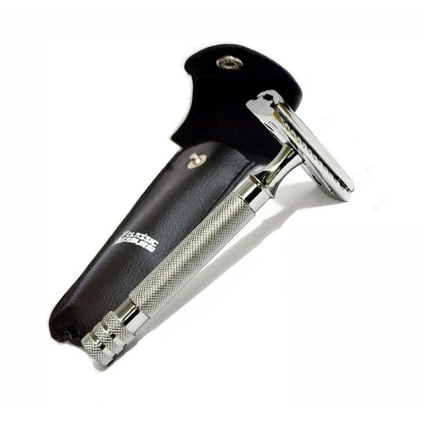 Classic Samurai CS-201 Heavy Duty Long Handled Safety Razor - Walmart.com