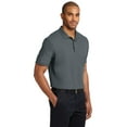 thumbnail image 4 of Port Authority Tall Stain Resistant Polo-4XLT (Steel Grey), 4 of 4