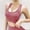 Red, variant on Women's Racerback Sports Bras High Impact/Medium Support Activewear Fitness Workout Yoga Tank Tops L