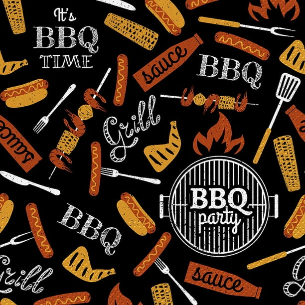 Set of 2 Luncheon BBQ Party Napkins 20 Pack