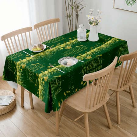 

2023 Graduation Decoration Tablecloth for Dining Tables Buffet Parties and Camping Graduation Decoration for Party(#70 L-59x84 )