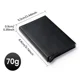 thumbnail image 4 of Cartera con tarjetero para tarjetas bancarias de identificación para hombre, anti Rfid inteligente, bloqueo Rfid, funda mágica protectora emergente delgada para billeteras pequeñas, 4 of 5