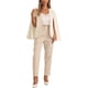 thumbnail image 2 of Blazer de manga capa INSPIRE CHIC para mujeres, chaqueta casual de trabajo abierta, talla XL, blanca, 2 of 6