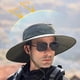 thumbnail image 4 of Sombrero de pescador con protección solar para hombre, gorro de pescador con circunferencia de 60cm, impermeable y transpirable para exteriores, 4 of 5