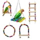 thumbnail image 2 of Jaula de juguete para loros, juego de juguetes para pájaros, jaula de juguete para loros, accesorio F1E4, 2 of 8