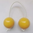 thumbnail image 3 of Balles de Sable Rythmées de Hochet Shaker Africain pour Chambre, Concert, Salon, Maison KTV Jaune, 3 of 4