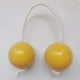 thumbnail image 3 of Maracas de bolas de arena para sonajero de mano, instrumento de percusión, percusión polirrítmica para Amarillo, 3 of 4