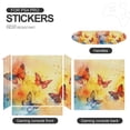 thumbnail image 5 of Decal Skin for PS4 Slim / PS4 Pro / PS4, Whole Body Vinyl Sticker Cover for Playstation 4 Console and Controller (butterfly flying watercolor), 5 of 5