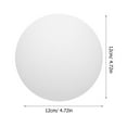 thumbnail image 2 of Shisuyan Glass Lamp Shade 120mm Replacement Lamp Cover Indoor Light Cover Decor For Pendant Lamp, 2 of 8