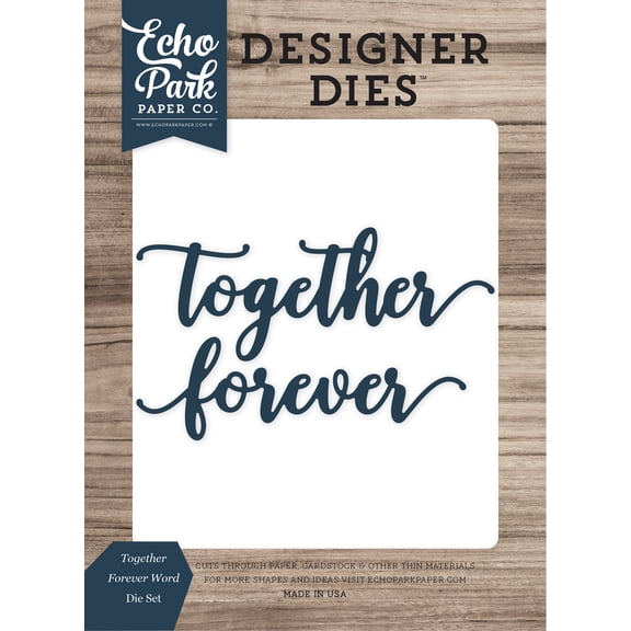 Together Forever Word Medium Die Set