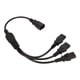 thumbnail image 2 of Cable divisor IE Y, IEC 320 C14 a IE Maleto X Hembra Y Cable de alimentación divisor IE Maleto X Hembra Cable de alimentación elaborado con cuidado, 2 of 8