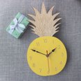 thumbnail image 3 of Reloj de pared de estilo nórdico con diseño de frutas de Lemononstore, silencioso, de madera, para decoración de mesa, sala de estar y hogar., 3 of 4