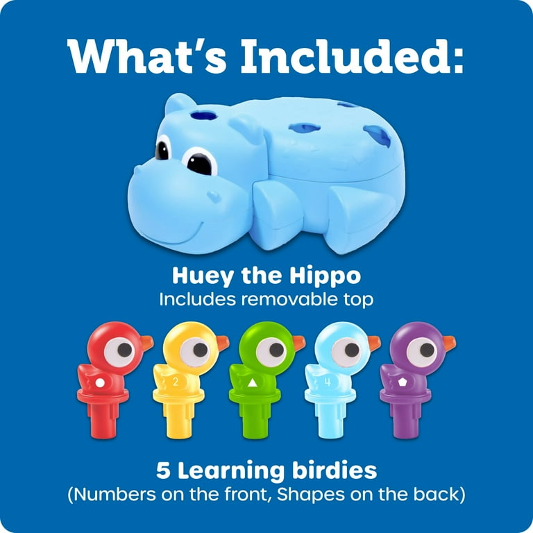 Learning Resources Huey The Fine Motor Hippo, Counting and Color