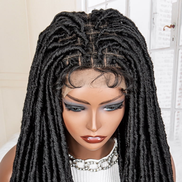 Braided Wigs Synthetic Lace Wigs Full Lace Wig For Women  display picture 2