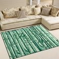 thumbnail image 2 of Coolnut Bamboo Wall Background Lightweight Carpet Mats, 5'3" x 4' Area Soft Rugs, Floor Mat Rug Home Decoration for Kids Room Living Room, 63"x 48", 2 of 6