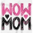thumbnail image 2 of Wow Mom Freaking Awesome Mothers Day Womens Plus Size Graphic Zipper Hoodie Brisco Brands 2X, 2 of 5