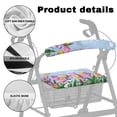 thumbnail image 5 of HELLHERO Walker Seat Covers & Walker Rollator Seat Back Cover with Stain Proof Reusable Easy Fit Anti-Slip Cover, 5 of 7