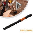 thumbnail image 2 of 1 Pcs Embout de Tournevis Hexagonal Changement Rapide Longueur de Perceuse 100mm, 2 of 9