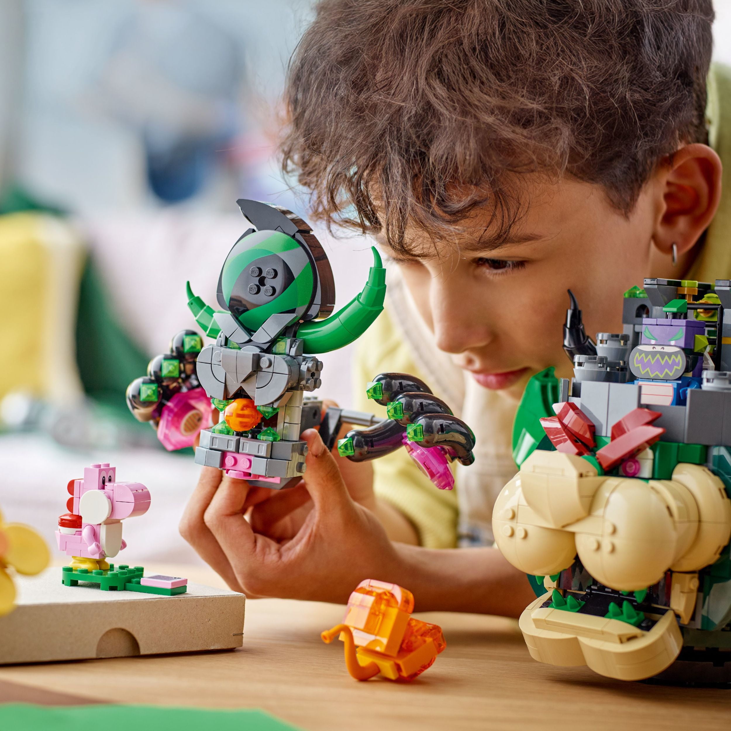 LEGO Super Mario Prince Florian & Castle Bowser Building Toy - Pretend Play Set for Boys & Girls, Ages 9+ - Building Blocks for Kids W/Digital Action & 4 Toy Figures - Gift Idea for Birthdays - 72042