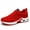 Red, variant on BUBUDENG Women's Sports Shoes Mesh Breathable Walking Shoes Minimalist Fashion Running Shoes
